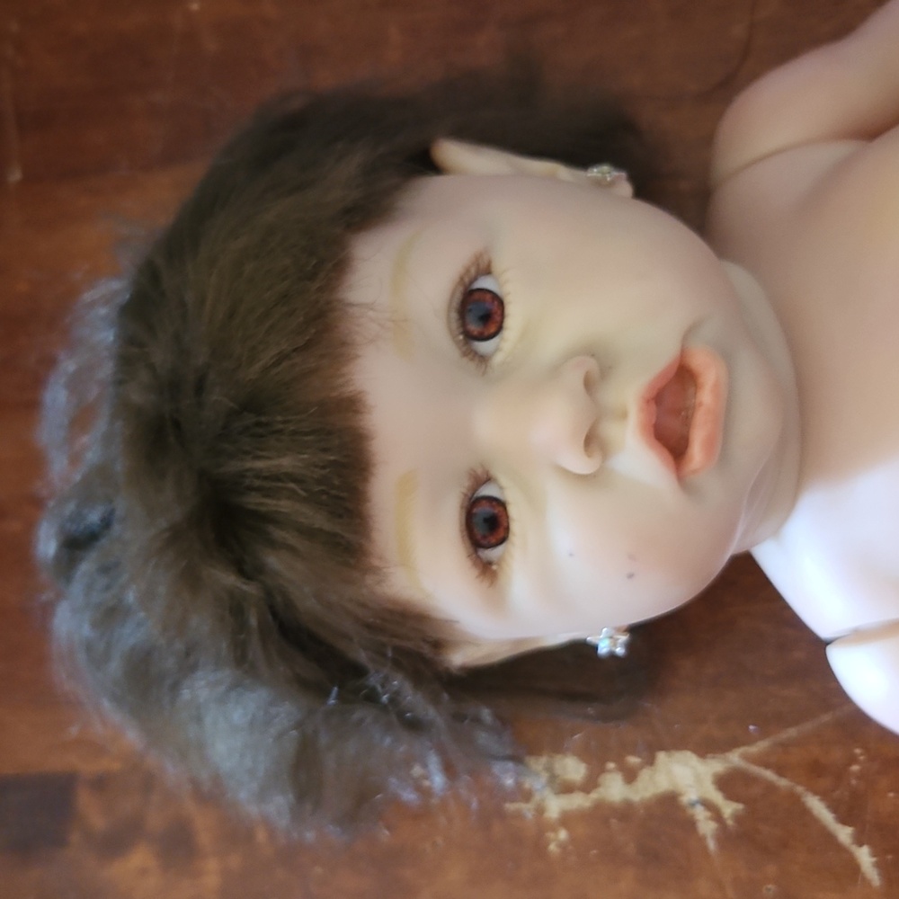 Reborn HOOMAI 3-44 Realistic Baby Doll with Brown Hair